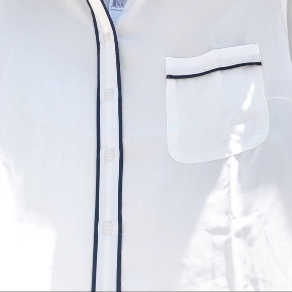 Philosophy Apparel Button Front Blouse - Picture 7 of 8